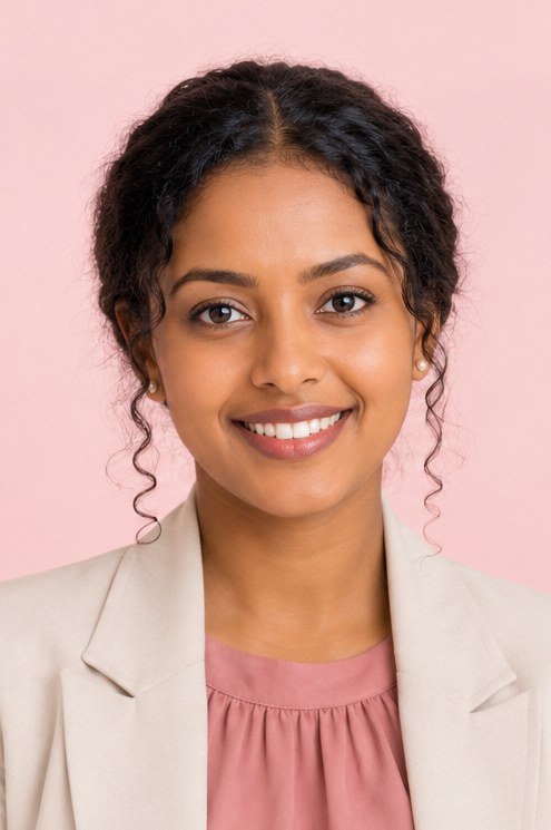 Illustrative portrait, not a verified photo of this professional